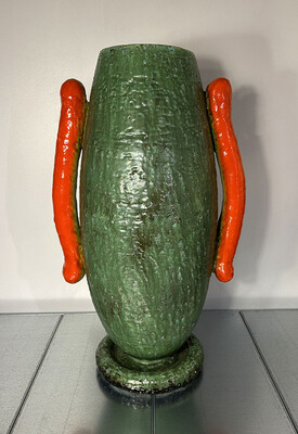 1930 torido mazzotti huge italian ceramic vase