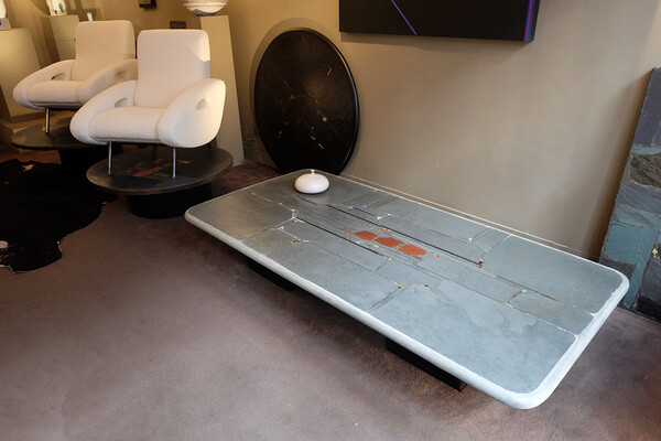 Huge enormous 1994 Paul Kingma coffe or dining table