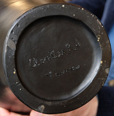 Jean & Robert Cloutier 2 ceramic vases