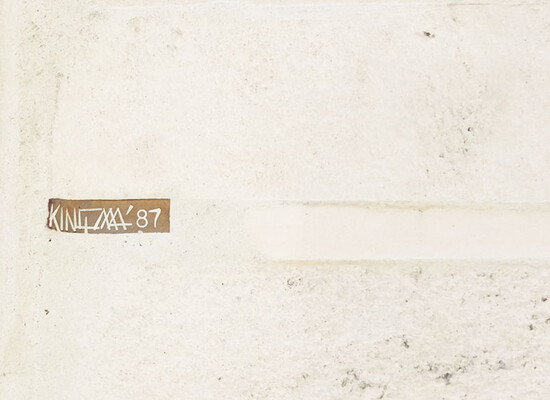 Paul Kingma Tables Basses blanches Sculpturales 1987-88 | Design de Collection