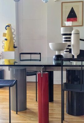 stylish vintage italian 1970s dining-table